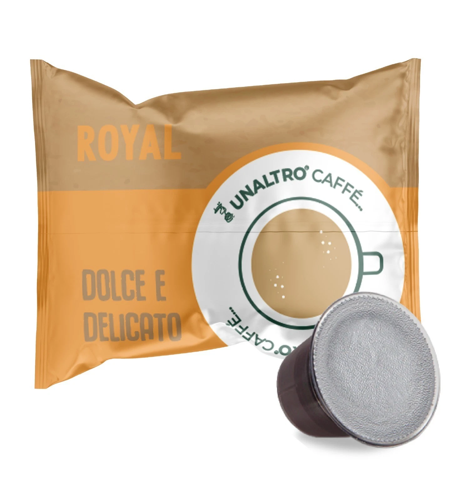 Capsule espresso NESPRESSO ® compatibili - 50 UNALTRO Caffè Miscela ROYAL
